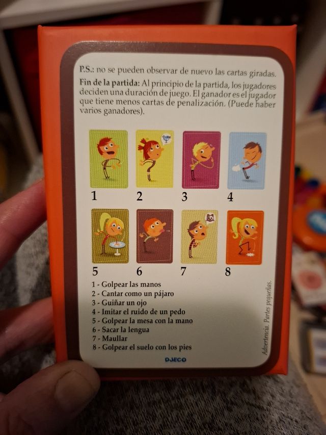 Juego de mesa Tip Top Clap Djeco