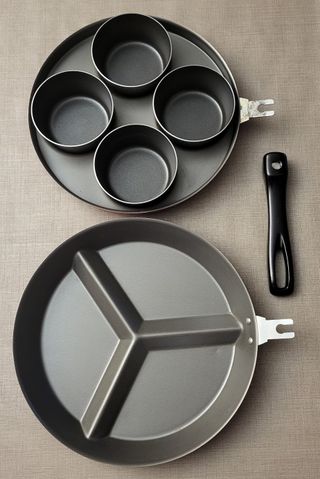 Set 2 Padelle Antiaderenti con Manico
