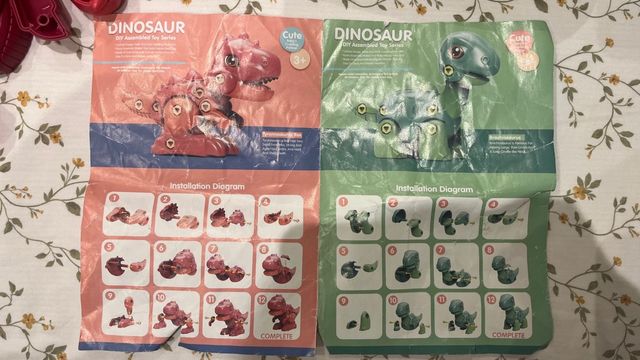 Juego de Montaje Dinosaurios