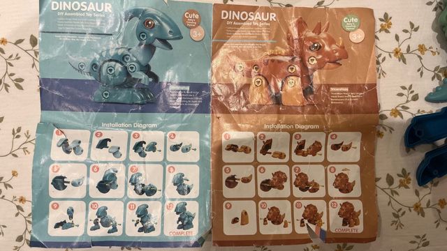 Juego de Montaje Dinosaurios