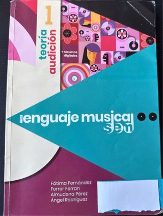 Libro Teoría Audición y Lenguaje Musical 1