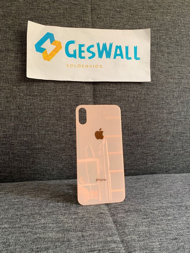Tapa iPhone XS Oro Cristal Trasero