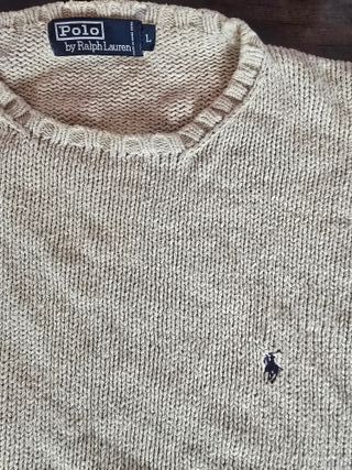 Jersey Ralph Lauren de punto, M, 100 % Algodón
