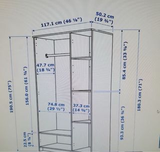 Armario Brimnes IKEA Blanco