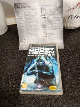 PSP Ghost Recon Predator Ubisoft