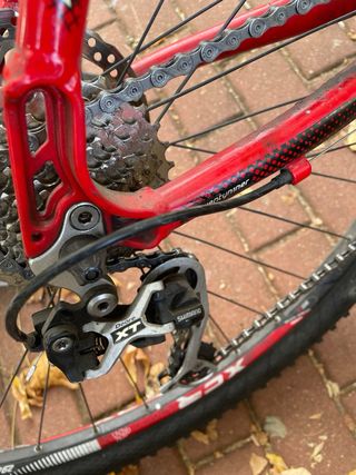 Bicicleta de Montaña Roja