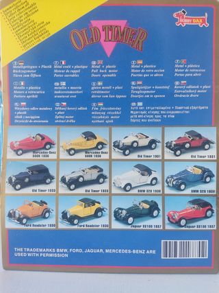 2 AUTO D'EPOCA Hobby Dax  Giocattoli vintage.