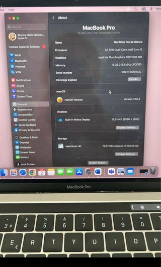 MacBook Pro Apple Space Grey