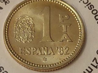 Monedas Oficiales Mundial España 1982 