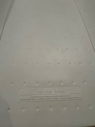 Cambiador bebé Nannak gris