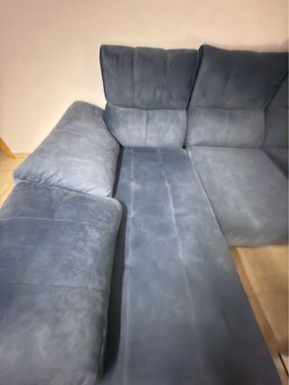 Sofá Chaise Longue Azul
