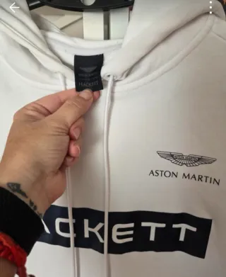 Sudadera Hackett Blanca