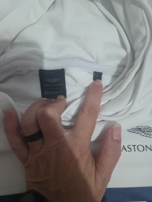 Sudadera Hackett Blanca