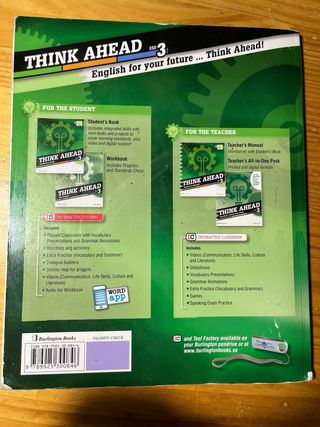Think Ahead 3 eso Burlington Books
