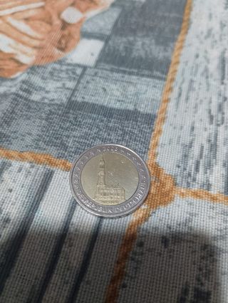 Moneta da 2 Euro disegno dell'Europa 
