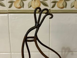 Estructura metálica de lámpara marroquí