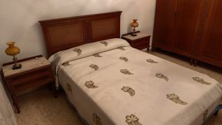 Cama 1,35 en madera.