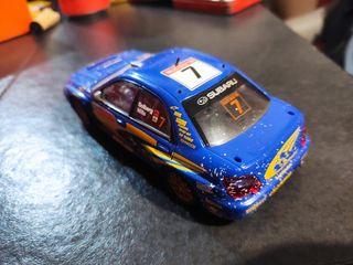 Scalextric Subaru Impreza Rally