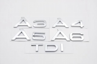EMBLEMA AUDI LETRAS AUDI A3