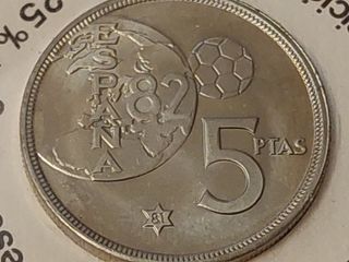 Monedas Oficiales Mundial España 82