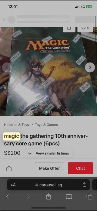 Magic The Gathering -Mirrodin año(2003)Theme Decks