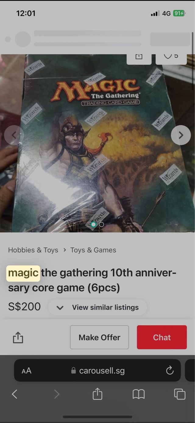 Magic The Gathering -Mirrodin año(2003)Theme Decks