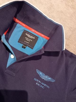 Polo Aston Martin Racing Azul T M. Impecable 
