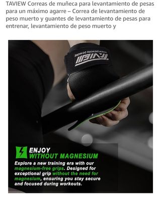 TAVIEW Correas Muñeca Levantamiento Pesas