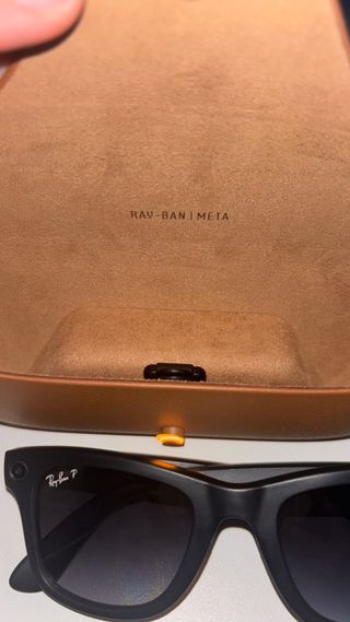 Gafas de Sol Ray-Ban Meta Negras