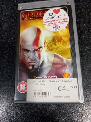 God of War: Chains of Olympus PSP