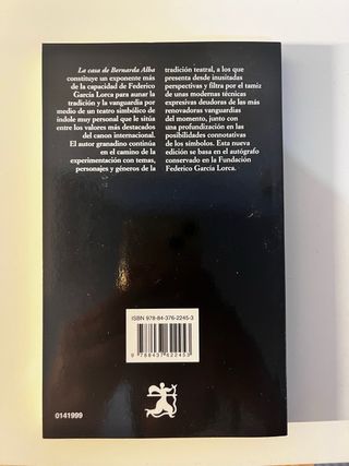 La casa de Bernarda Alba (Coleccion Letras Hisp...
