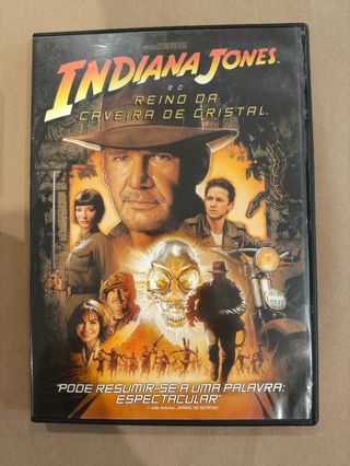 Indiana Jones e o Reino da Caveira de Cristal DVD