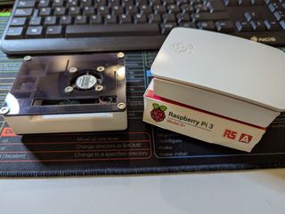 Raspberry Pi 3 B+ funcional.