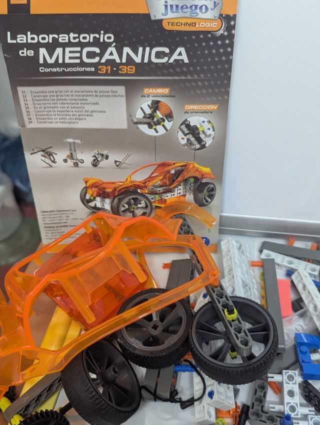 Lego + Laboratorio de Mecánica Clementoni