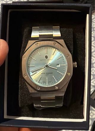 Reloj Sapphero Oro y Plata