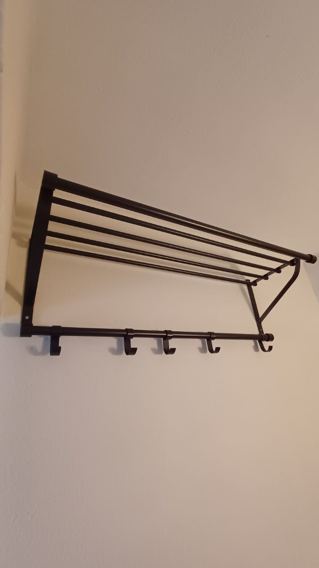 Perchero IKEA Portis Metal Negro