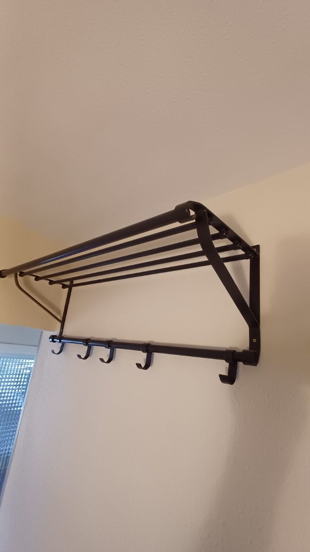 Perchero IKEA Portis Metal Negro