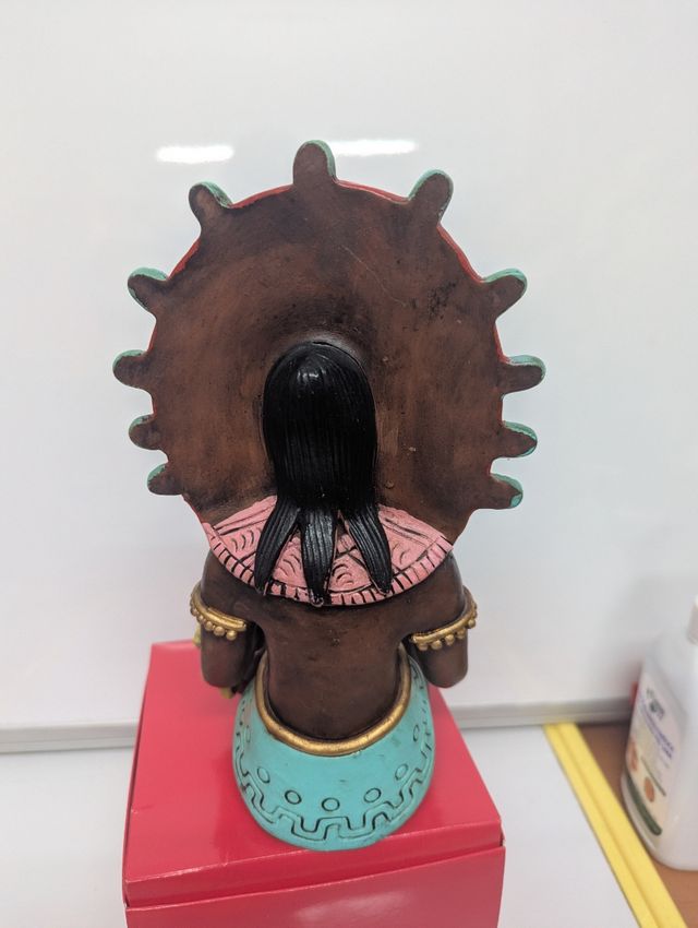 Figura decorativa estilo prehispánico
