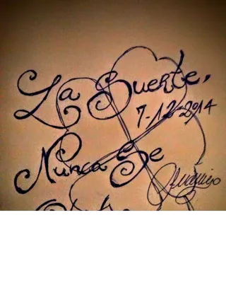 Camiseta TEX Dibujo Mano Talla M