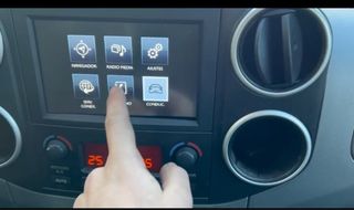 Pantalla Navegador Peugeot Partner Tepee 2015