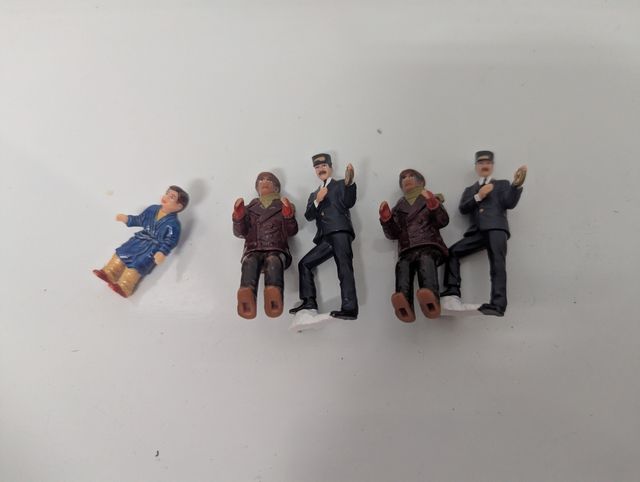 Lote 5 figuras