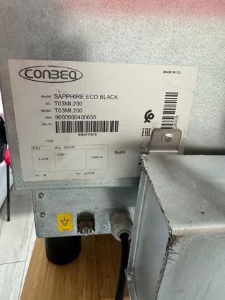 Horno zafiro Ecológico 
Marca: CONBEQ

