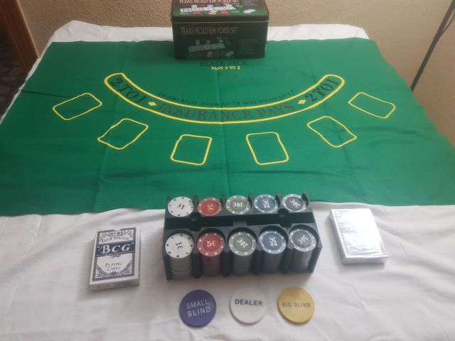 Set de Póker Texas Hold'em
