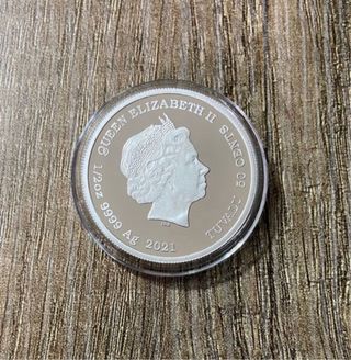 James Bond Goldfinger 1/2 Onza Plata/PROOF