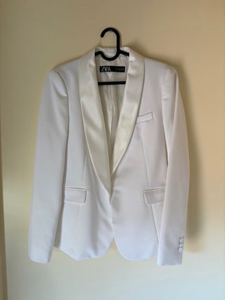 Americana Zara Mujer Blanca