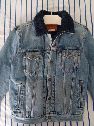 Chaqueta Levi's Sherpa Azul
