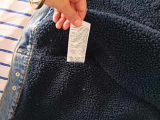Chaqueta Levi's Sherpa Azul