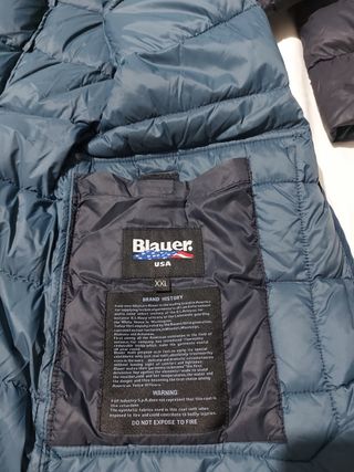 Piumino Blauer Blu Uomo Taglia XXL