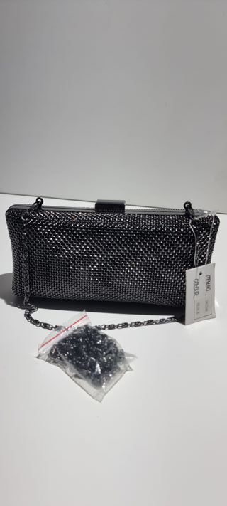 Bolso Clutch Fiesta Negro. Nuevo con etiqueta