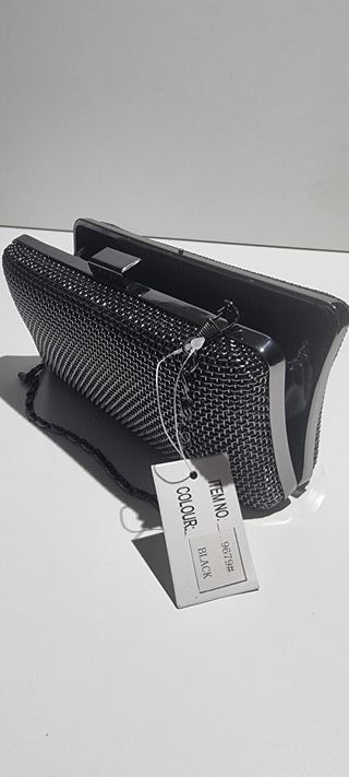 Bolso Clutch Fiesta Negro. Nuevo con etiqueta